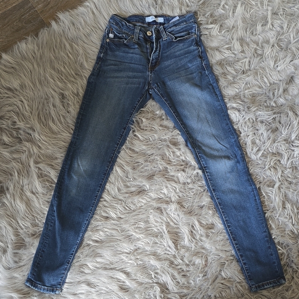 KanCan Women's Dark Blue Skinny Jeans